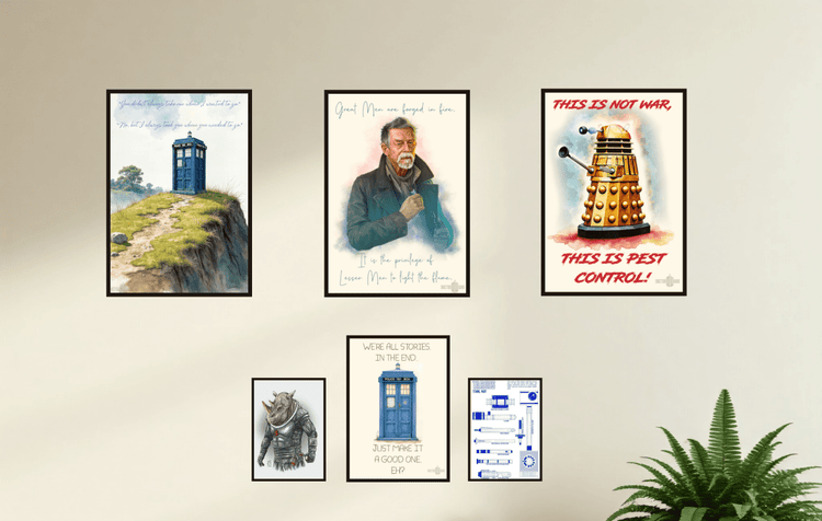 Decor - Soapbox169 | Doctor Who Merchandise & Gifts | Whovian-themed T-Shirts, Mugs & Accessories