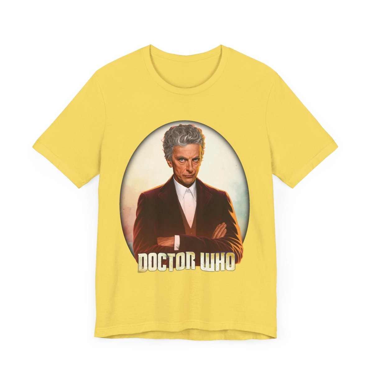 12th Doctor (Peter Capaldi) and Doctor Who logo. - soapbox169 - A Little Gift Shop