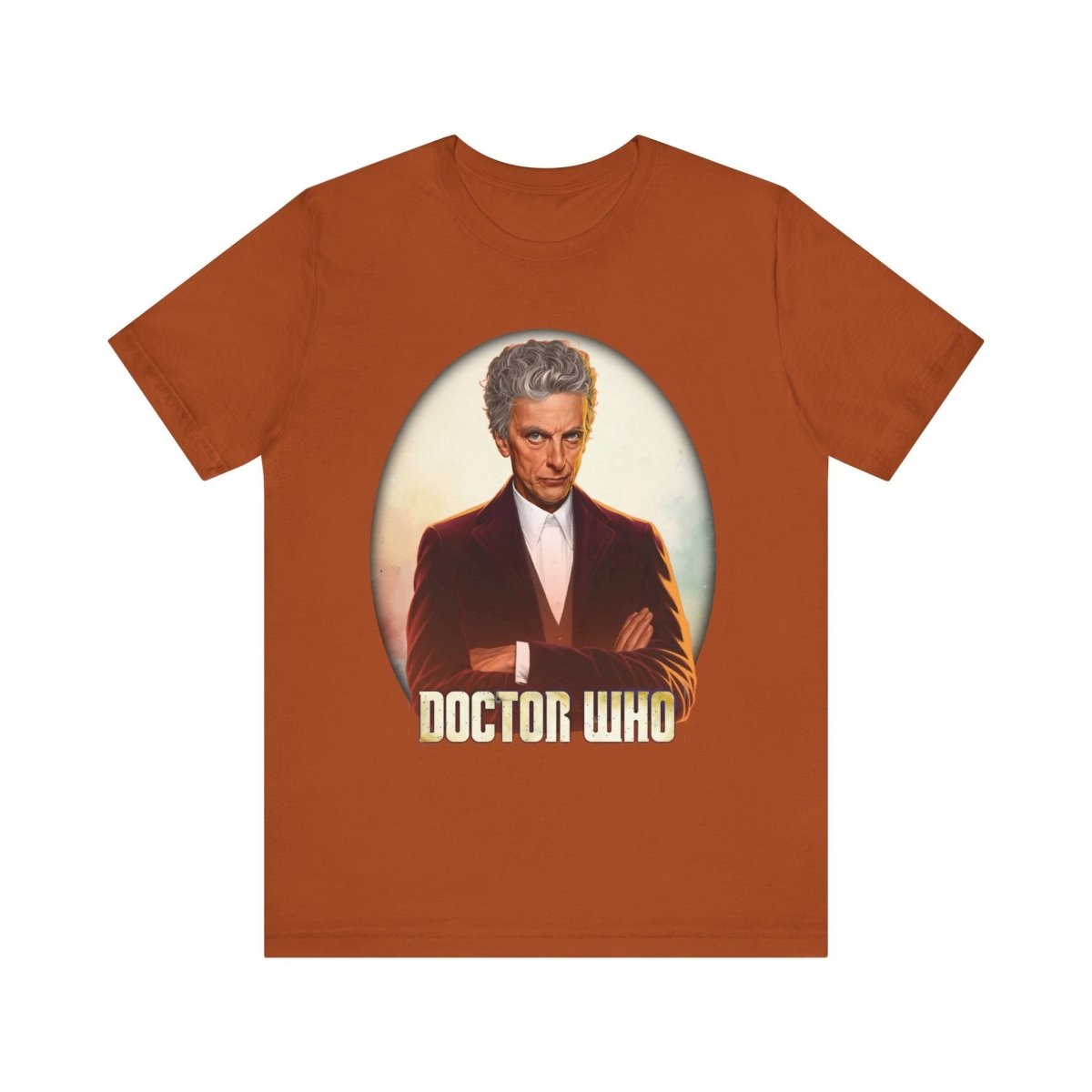 12th Doctor (Peter Capaldi) and Doctor Who logo. - soapbox169 - A Little Gift Shop