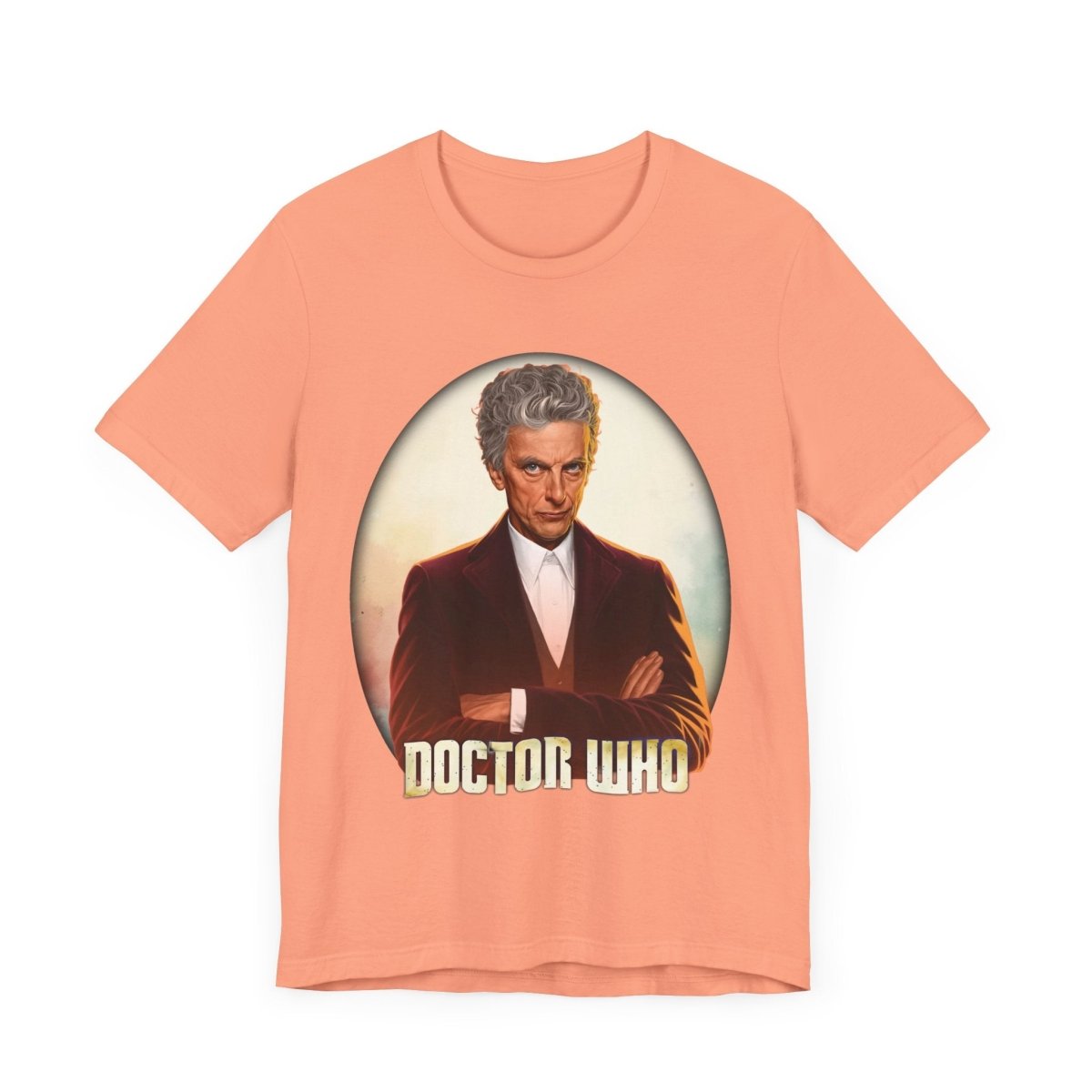 12th Doctor (Peter Capaldi) and Doctor Who logo. - soapbox169 - A Little Gift Shop