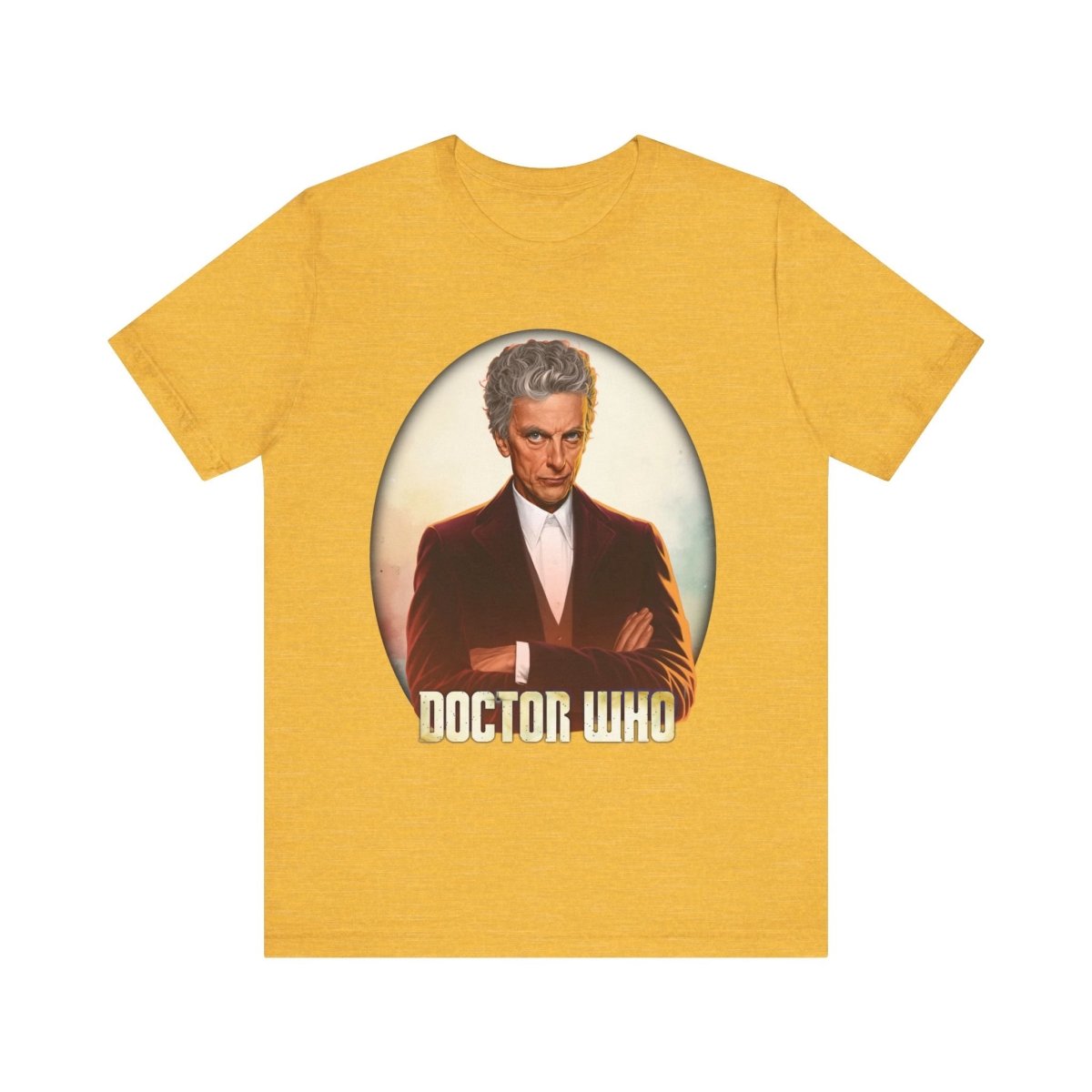 12th Doctor (Peter Capaldi) and Doctor Who logo. - soapbox169 - A Little Gift Shop