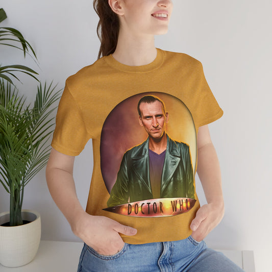 Doctor Who 9th Doctor Logo T-shirt — Christopher Eccleston