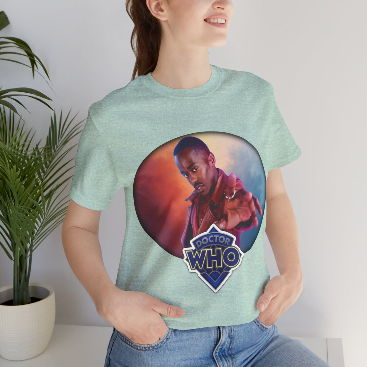 Doctor Who 15th Doctor Logo T-shirt — Ncuti Gatwa