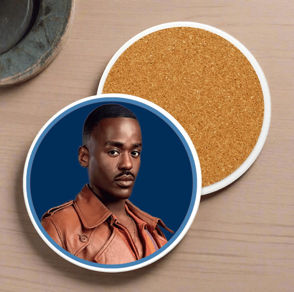 15th Doctor Ceramic Coaster Collection - soapbox169 - A Little Gift Shop