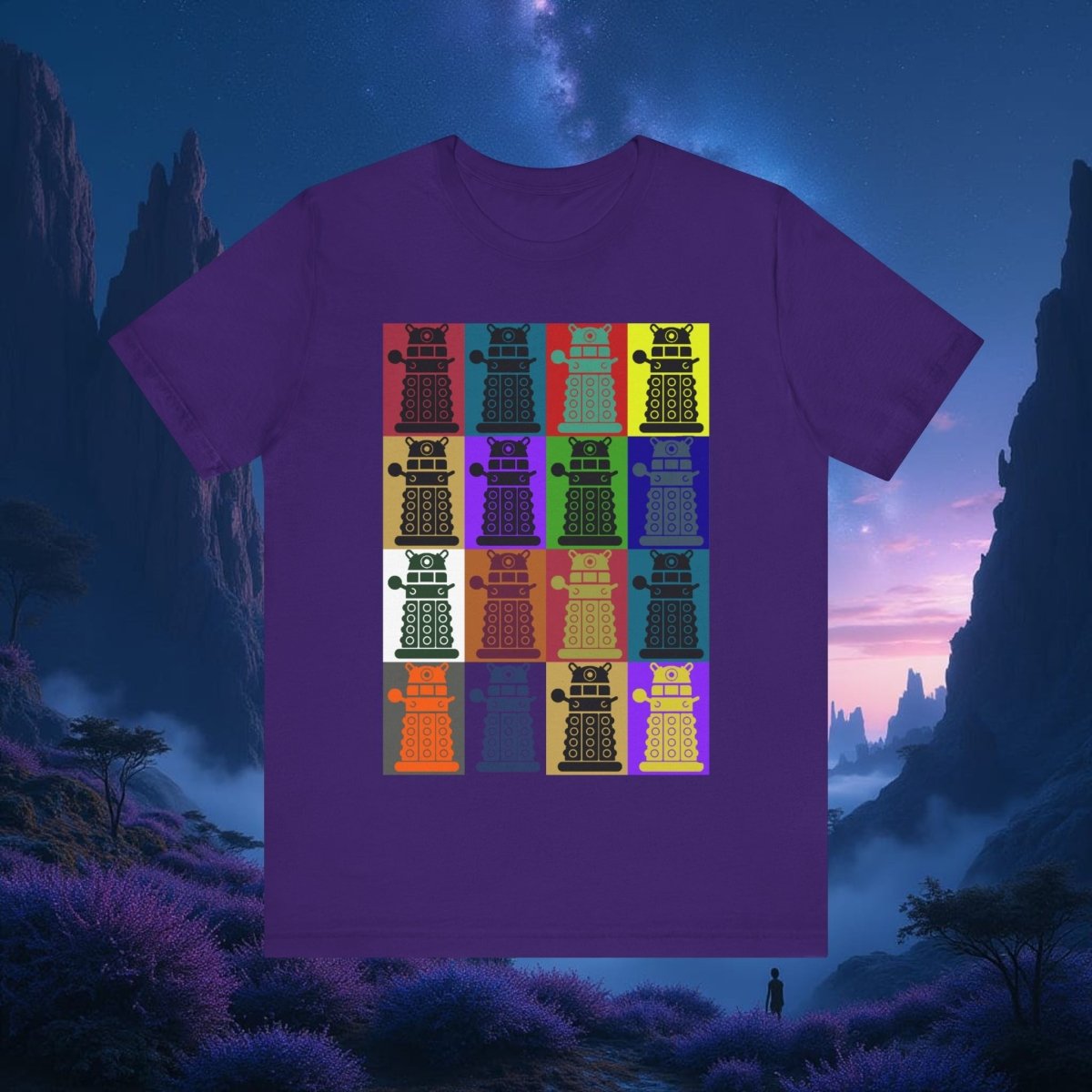 16 Daleks Warhol style. - soapbox169 - A Little Gift Shop