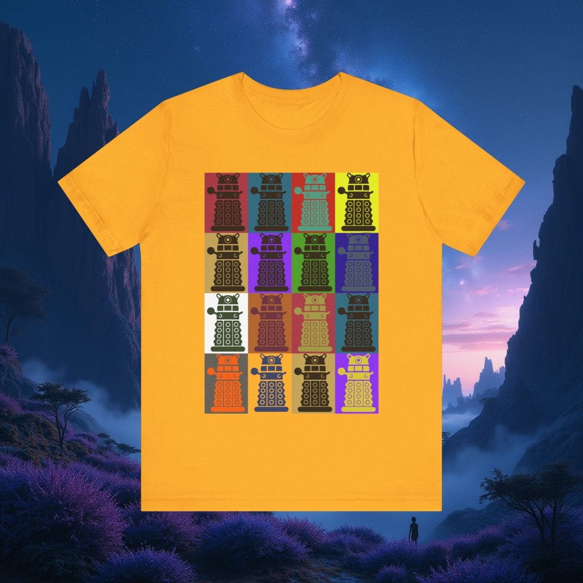 16 Daleks Warhol style. - soapbox169 - A Little Gift Shop