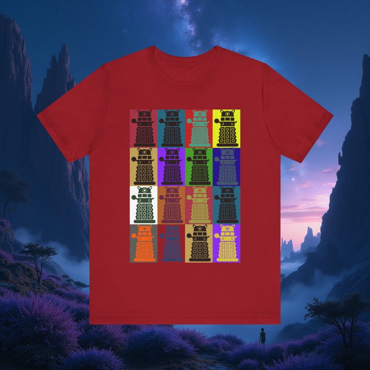 16 Daleks Warhol style. - soapbox169 - A Little Gift Shop