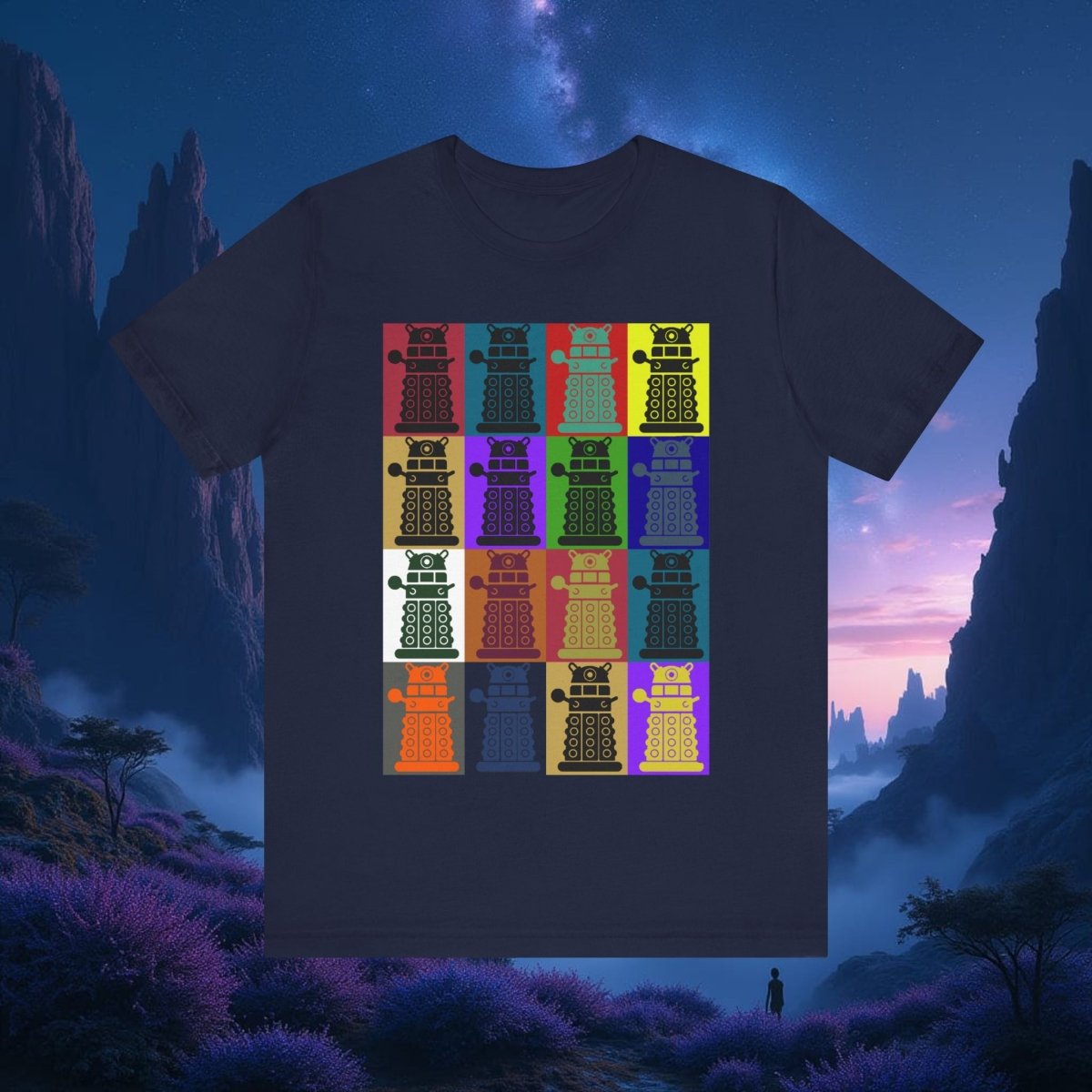 16 Daleks Warhol style. - soapbox169 - A Little Gift Shop