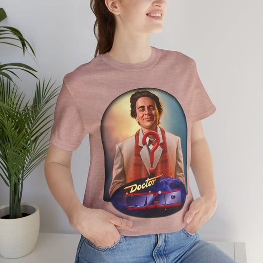 Doctor Who 7th Doctor Logo T-shirt — Sylvester McCoy