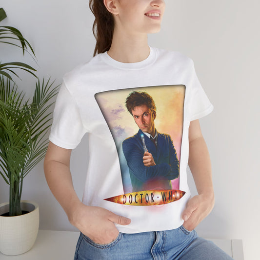 Doctor Who 10th & 14th Doctor Logo T-shirt — David Tennant