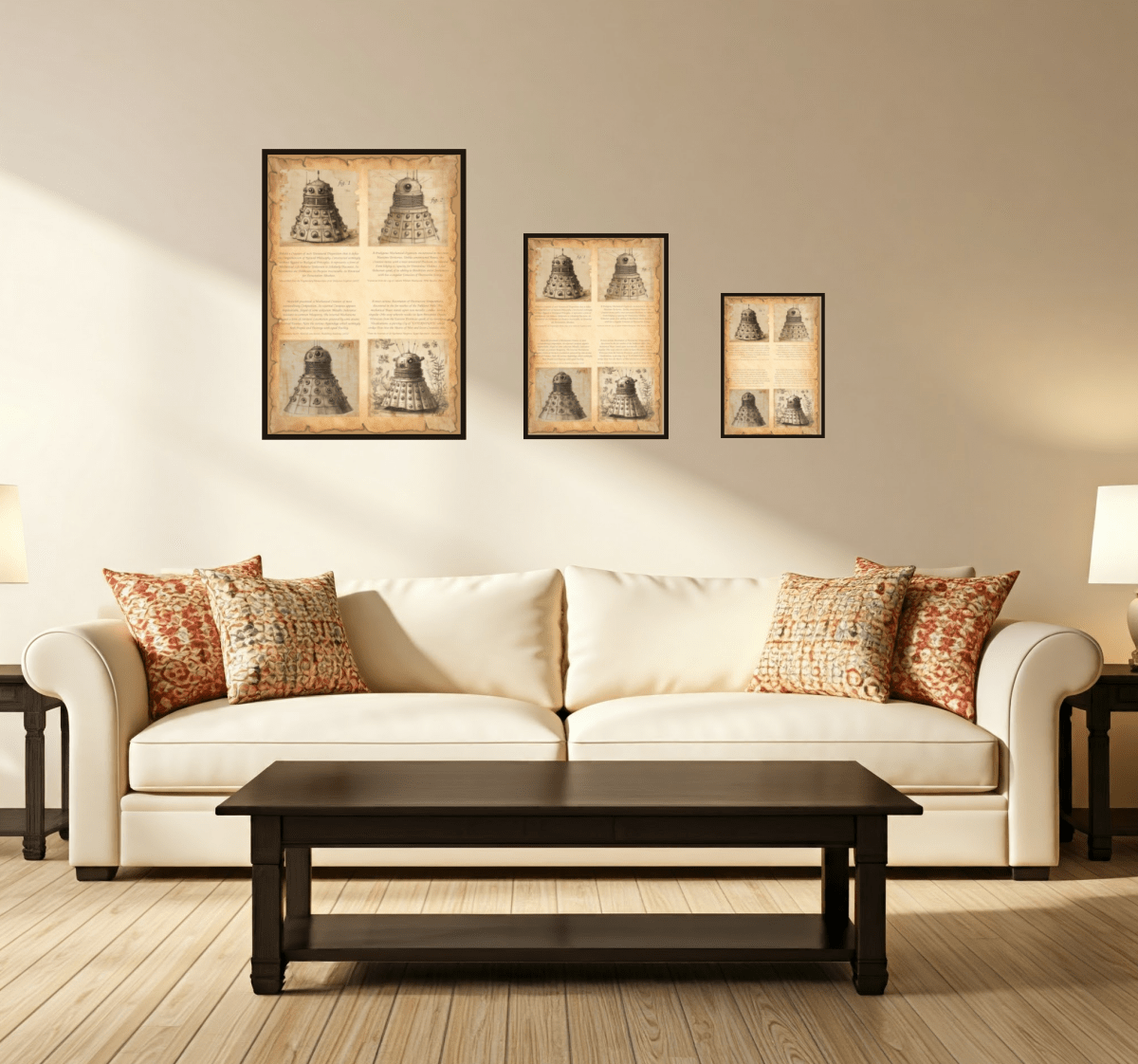 19th Century Zoological Print of Daleks - soapbox169 - A Little Gift Shop