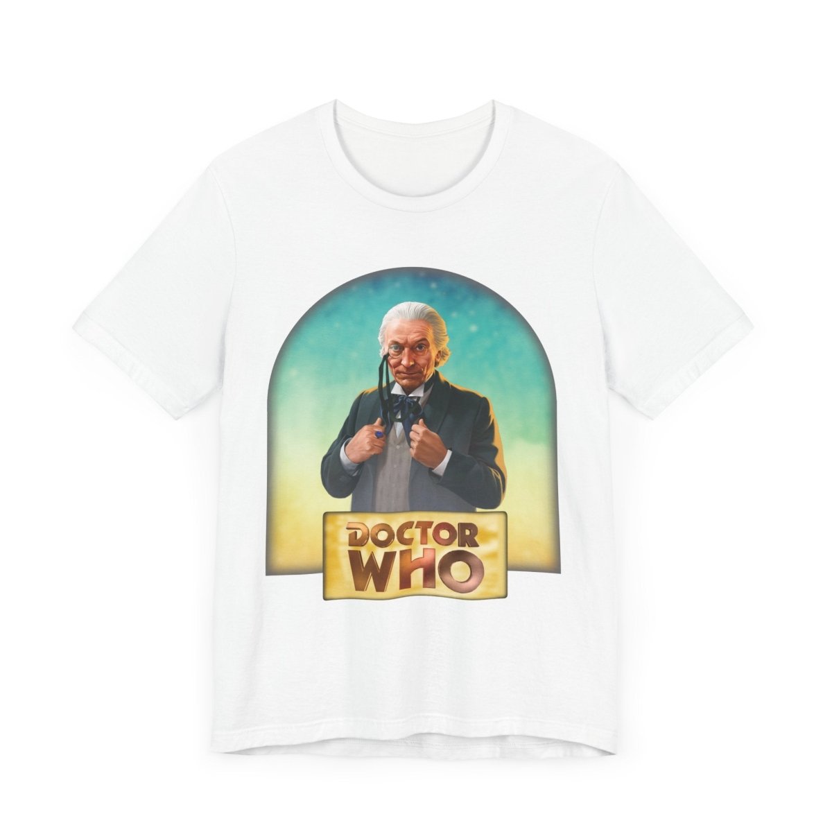 1st Doctor (William Hartnell) and Doctor Who logo. - soapbox169 - A Little Gift Shop