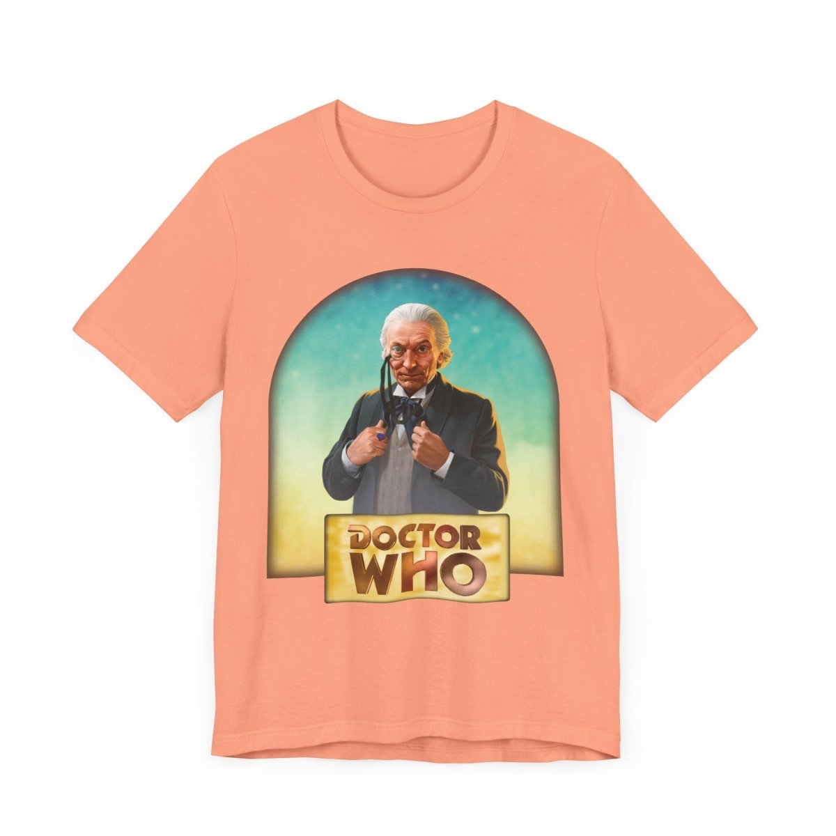 1st Doctor (William Hartnell) and Doctor Who logo. - soapbox169 - A Little Gift Shop