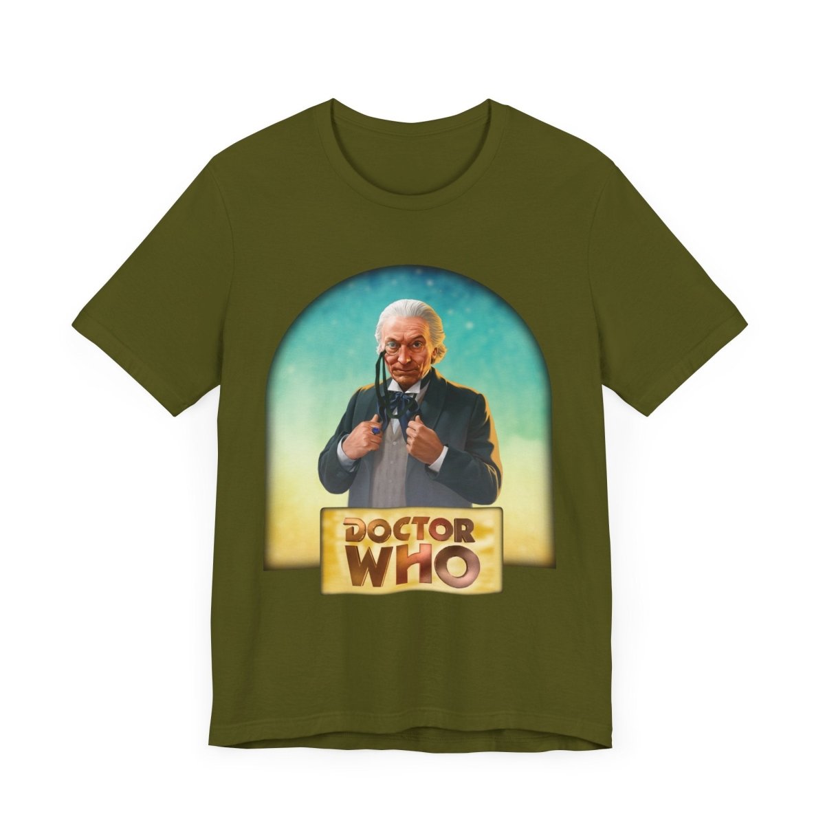1st Doctor (William Hartnell) and Doctor Who logo. - soapbox169 - A Little Gift Shop