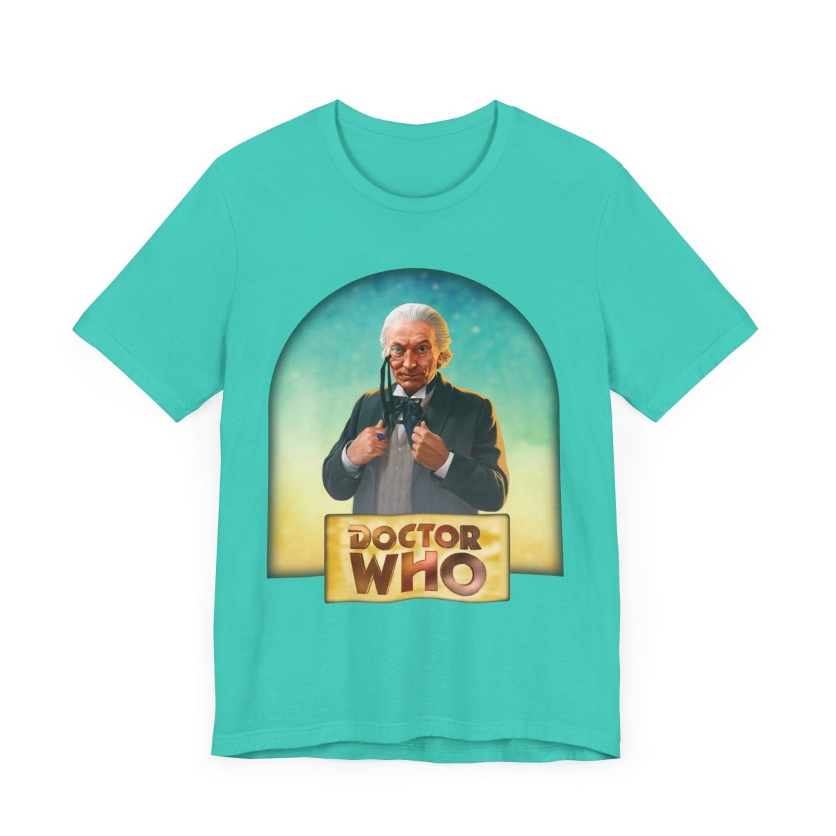 1st Doctor (William Hartnell) and Doctor Who logo. - soapbox169 - A Little Gift Shop