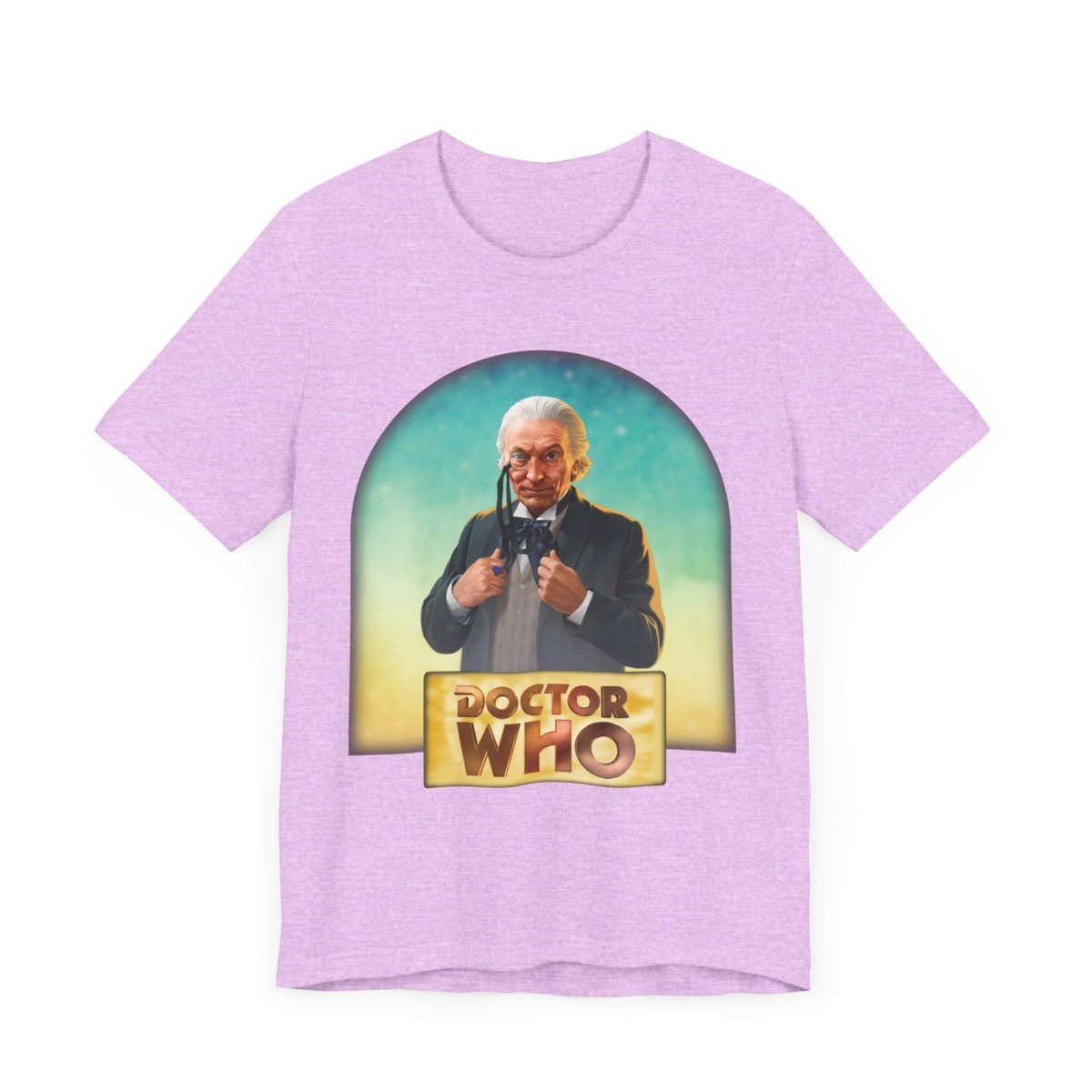 1st Doctor (William Hartnell) and Doctor Who logo. - soapbox169 - A Little Gift Shop