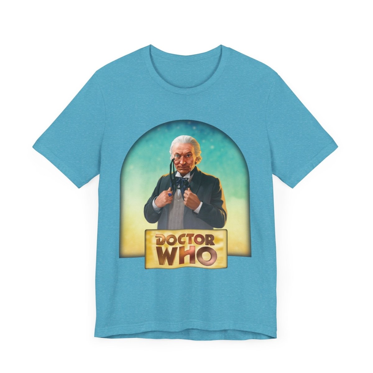 1st Doctor (William Hartnell) and Doctor Who logo. - soapbox169 - A Little Gift Shop