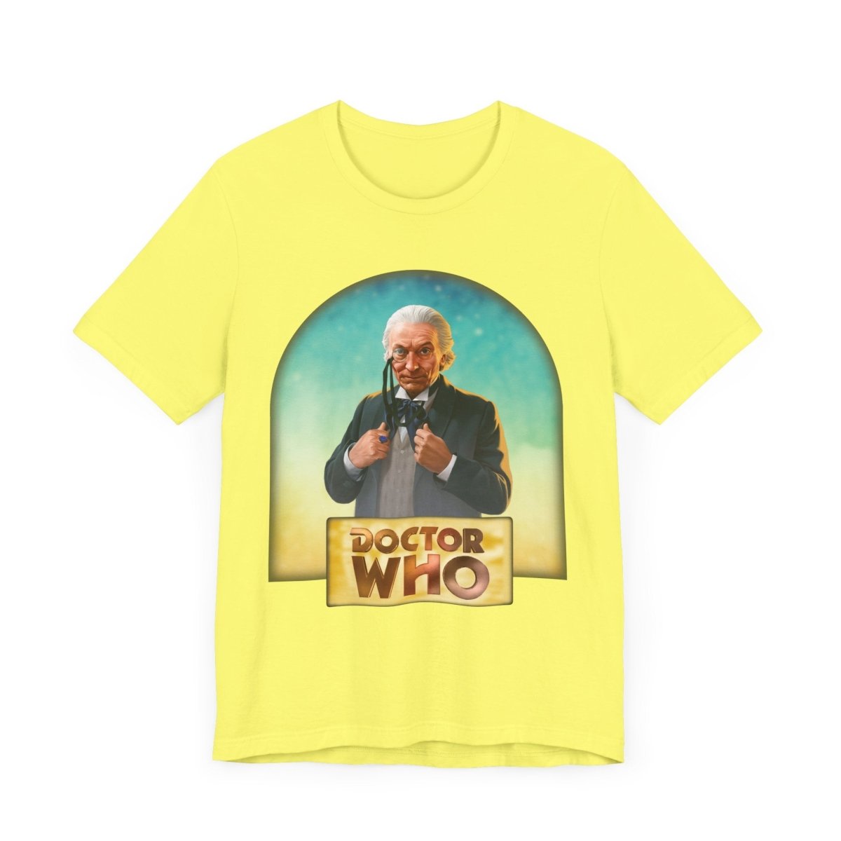 1st Doctor (William Hartnell) and Doctor Who logo. - soapbox169 - A Little Gift Shop
