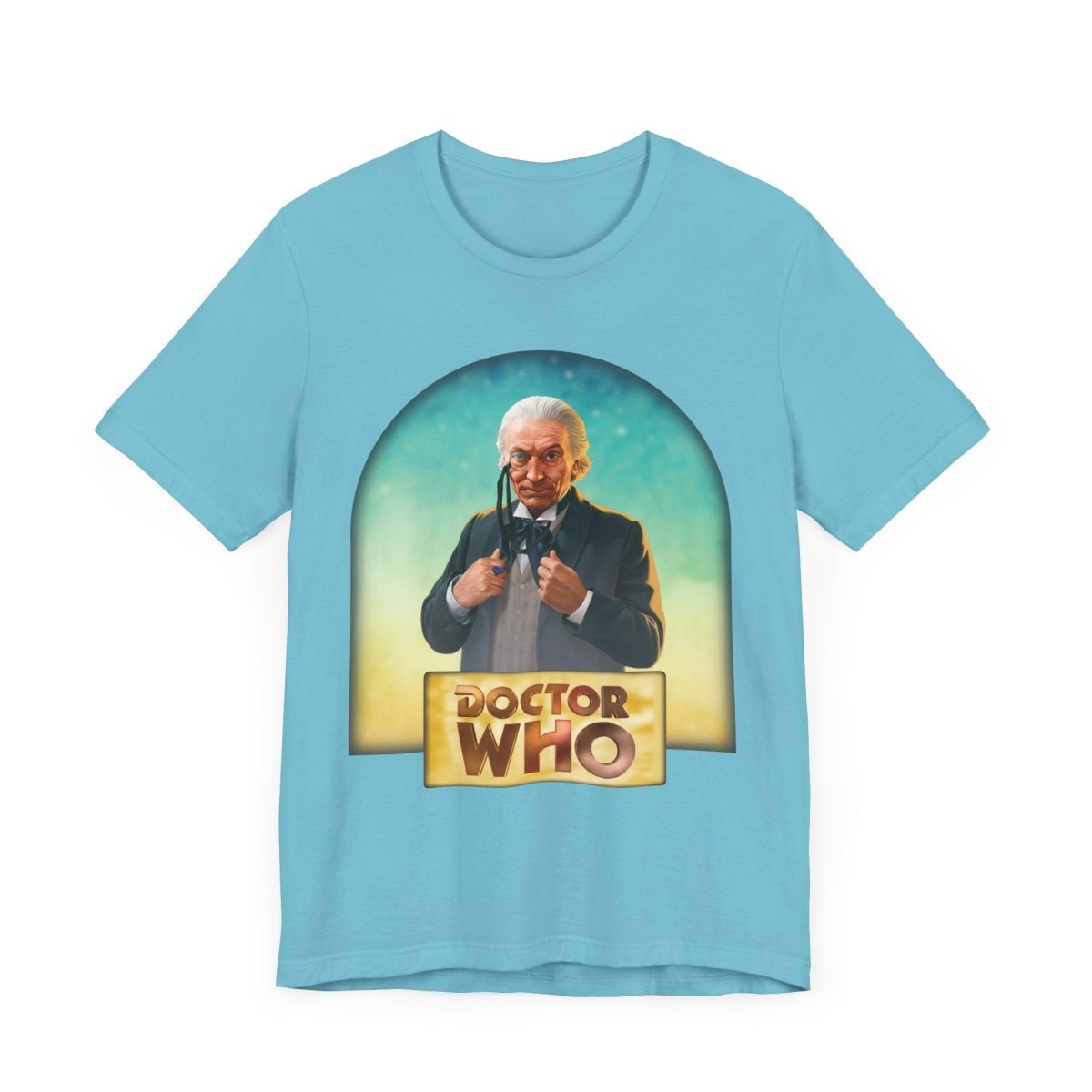 1st Doctor (William Hartnell) and Doctor Who logo. - soapbox169 - A Little Gift Shop