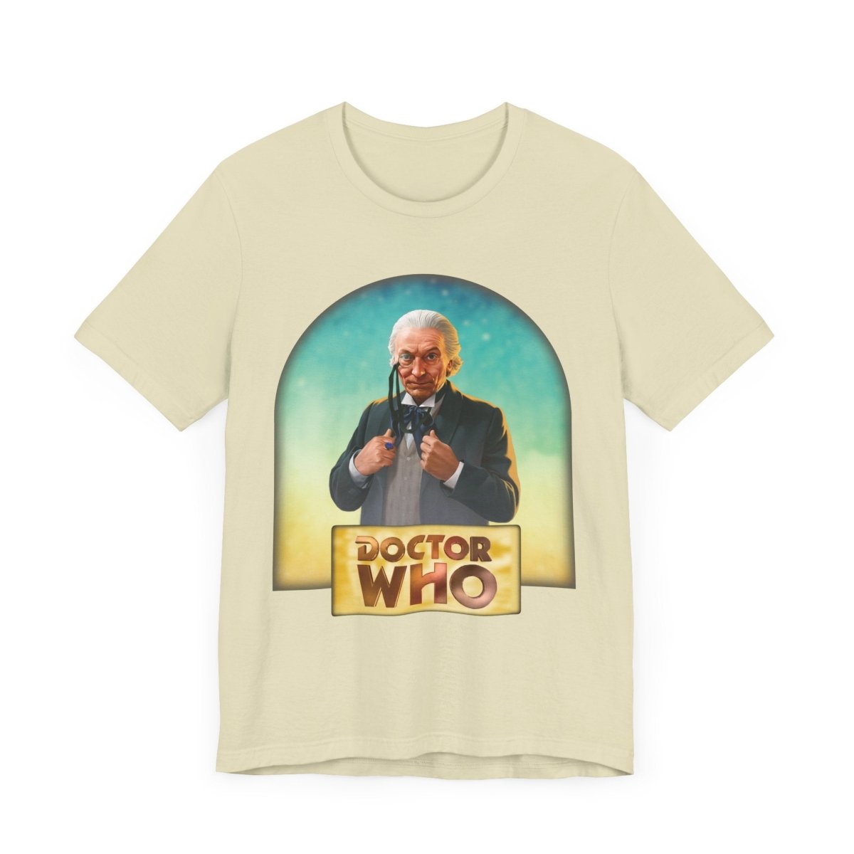 1st Doctor (William Hartnell) and Doctor Who logo. - soapbox169 - A Little Gift Shop