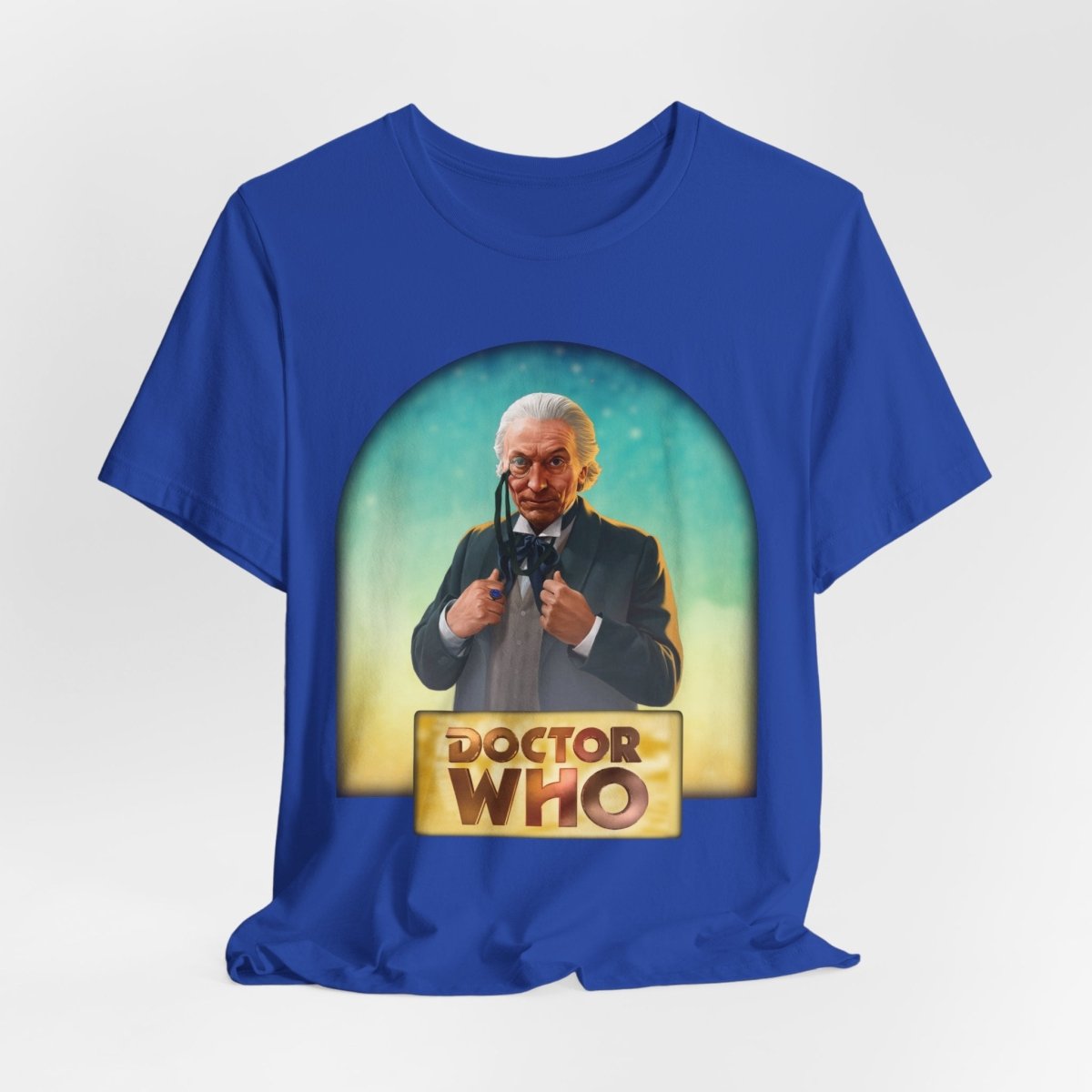 1st Doctor (William Hartnell) and Doctor Who logo. - soapbox169 - A Little Gift Shop