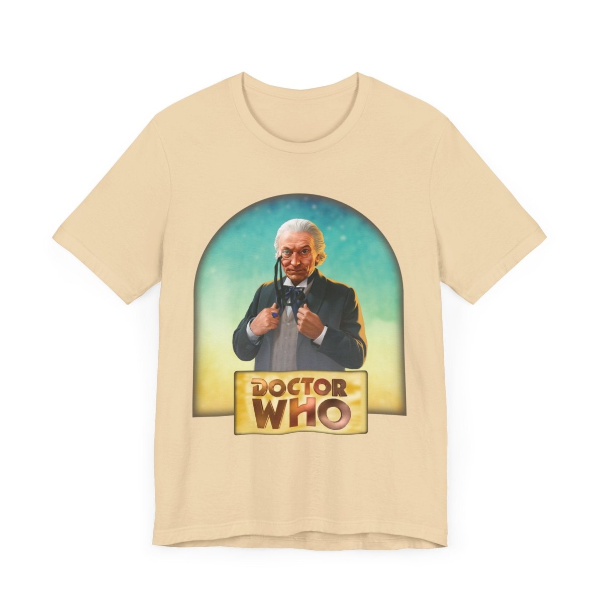 1st Doctor (William Hartnell) and Doctor Who logo. - soapbox169 - A Little Gift Shop