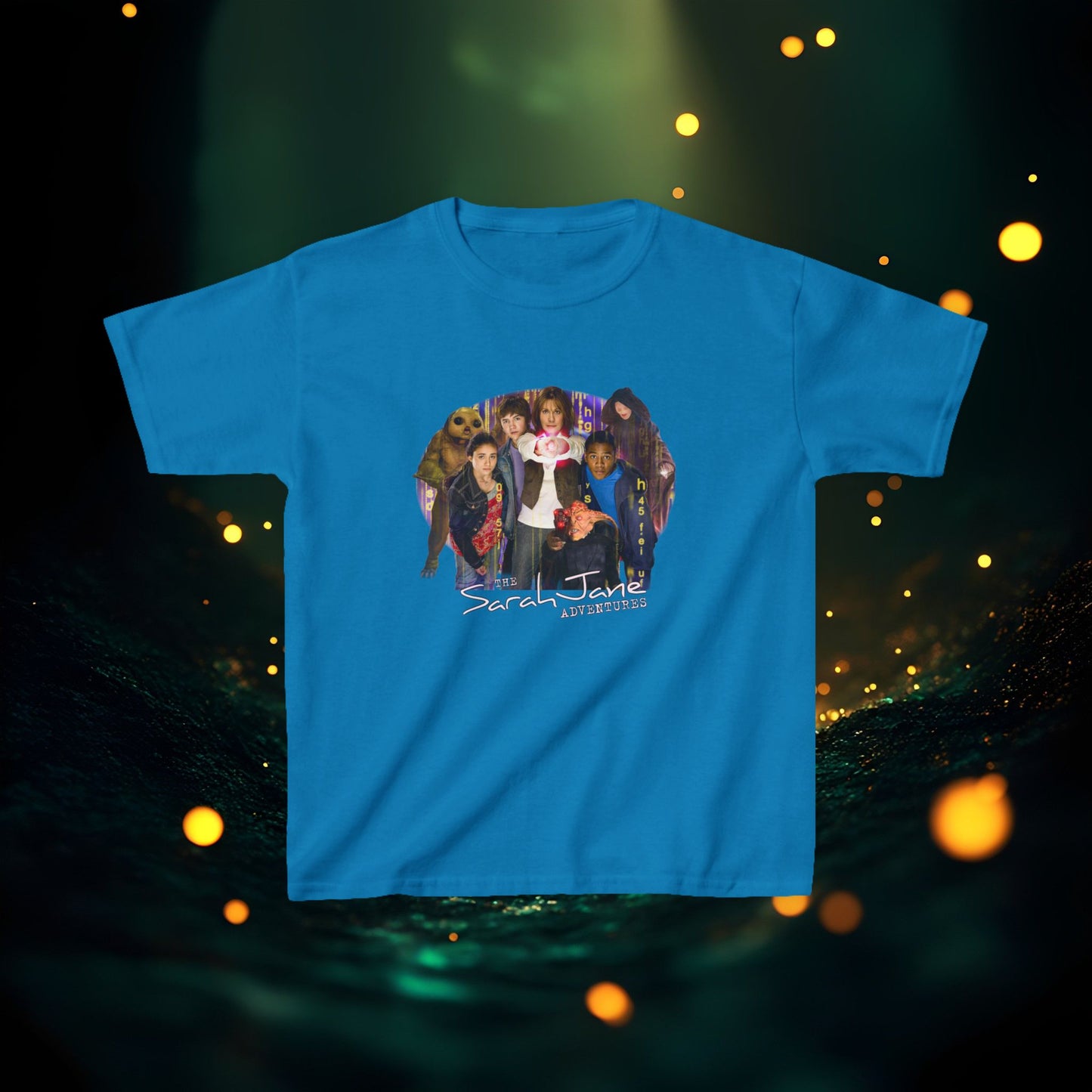 "The Sarah Jane Adventures" Original Gang - Kids Heavy Cotton T-shirt