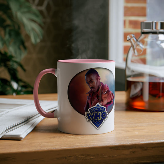 Doctor Who 15th Doctor Logo Mug — Ncuti Gatwa
