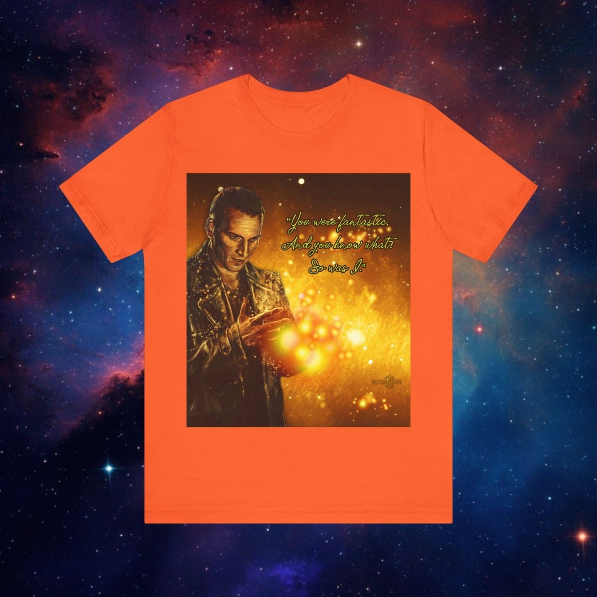 9th Doctor says "Goodbye" T-shirt - soapbox169 - A Little Whovian Gift Shop