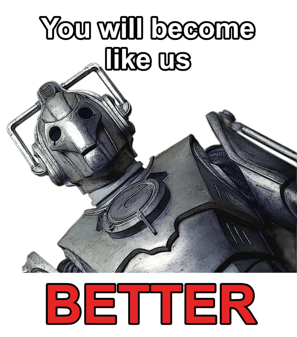 Double sided Cyberman Tote Bag