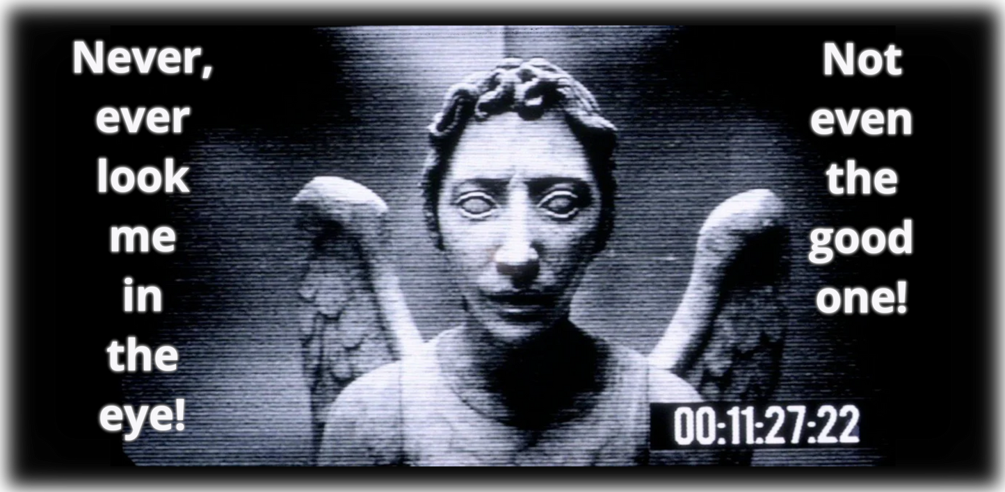 Weeping Angel Never look me in the eye! Mug