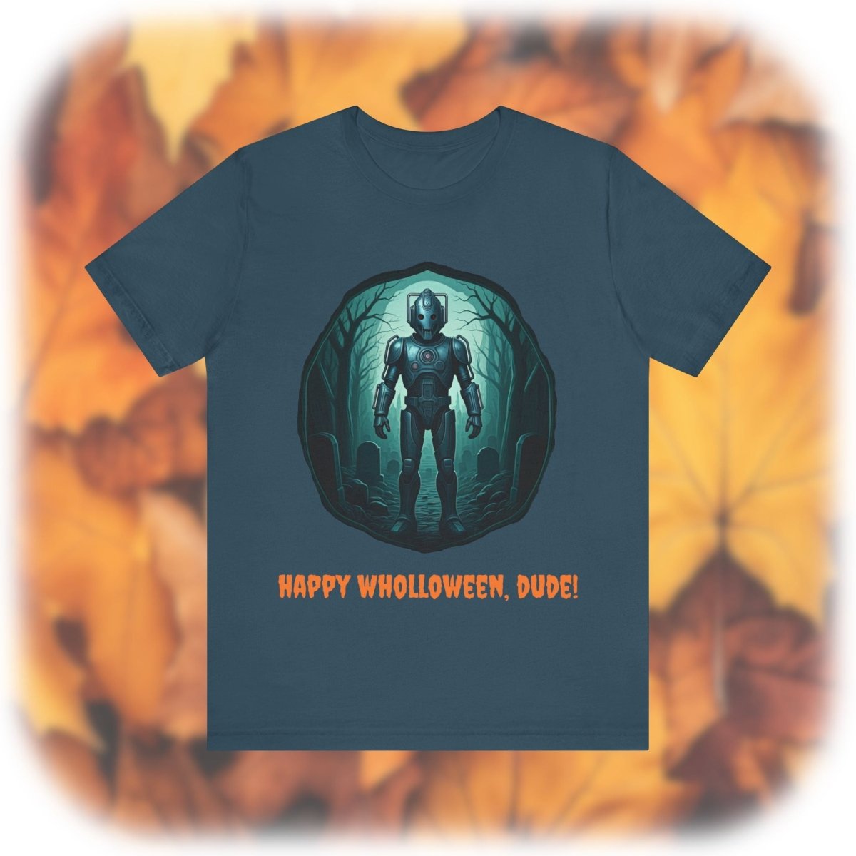 Chill Cyber Man vibing in the forest T-shirt - soapbox169 - A Little Gift Shop