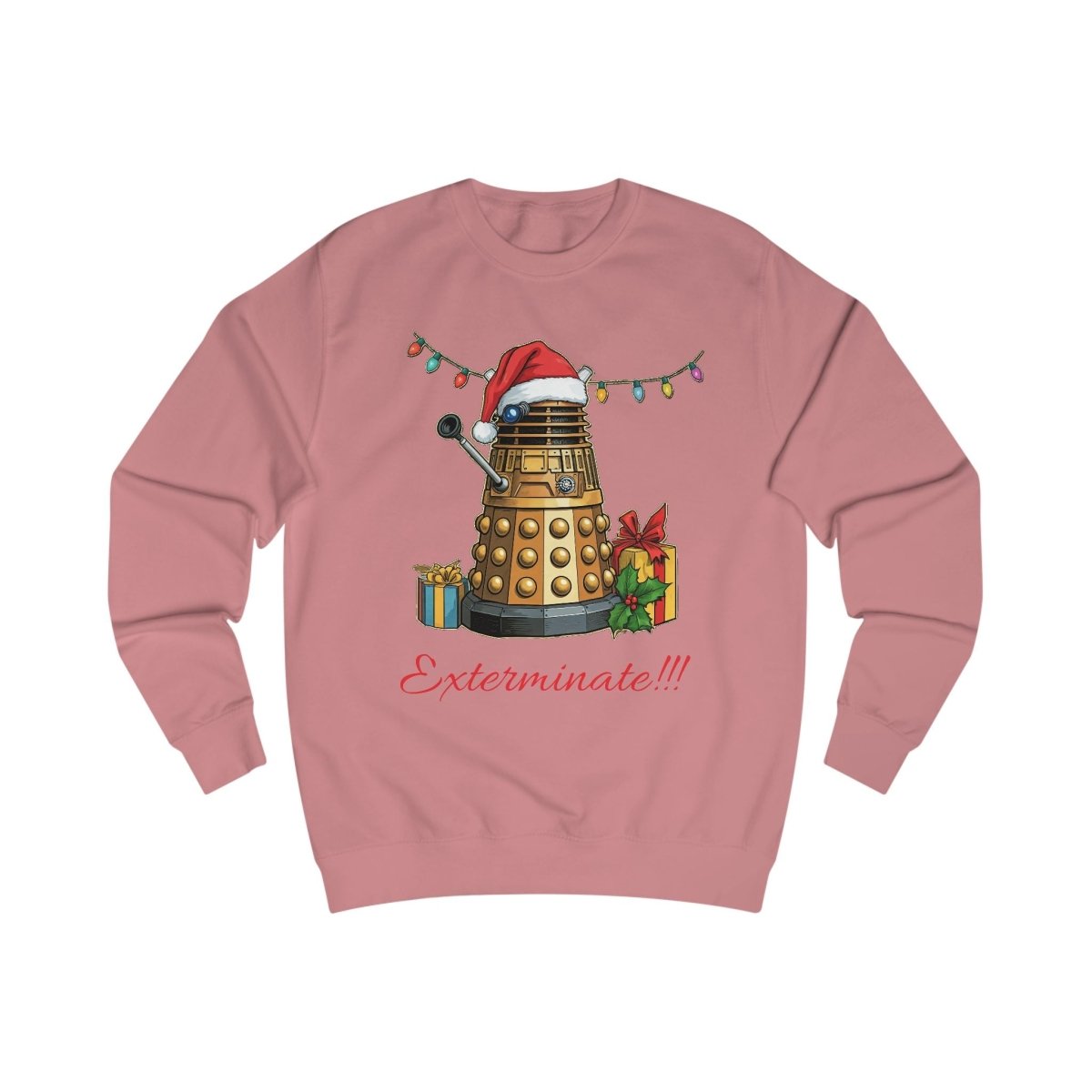 Dalek at Xmas with presents Sweatshirt - soapbox169 - A Little Gift Shop