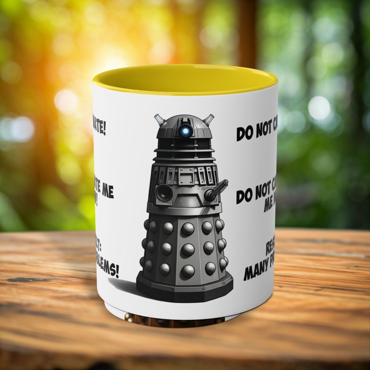 Dalek No.11 CAFFEINATE! Coffee Mug Collection. - Mug