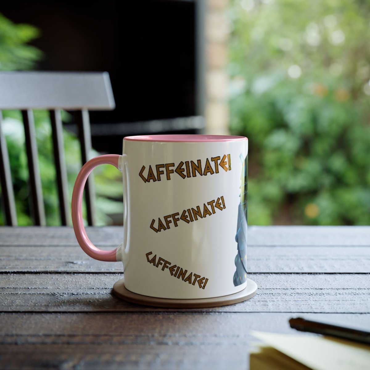 Dalek No.5 CAFFEINATE! Coffee Mug Collection. - Mug