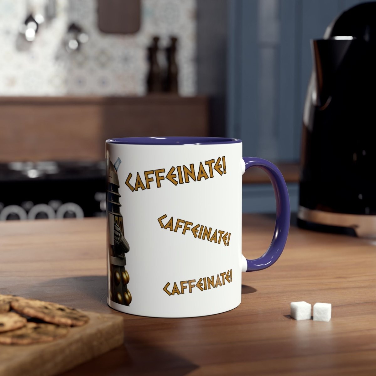 Dalek No.5 CAFFEINATE! Coffee Mug Collection. - Mug