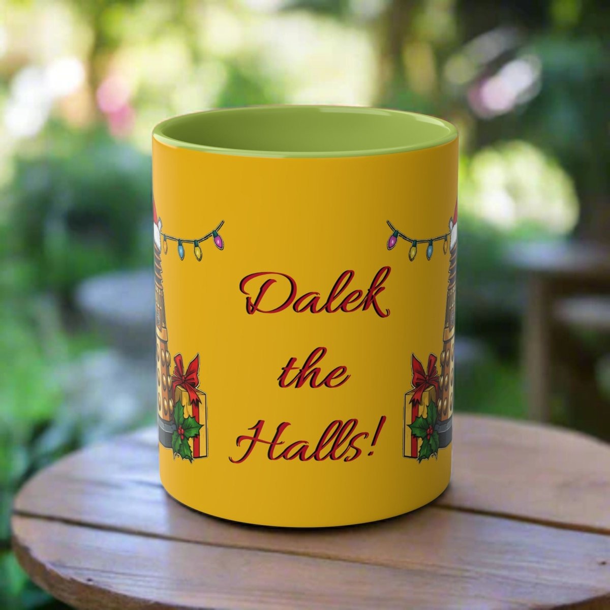 Dalek the Halls! mug - Mug