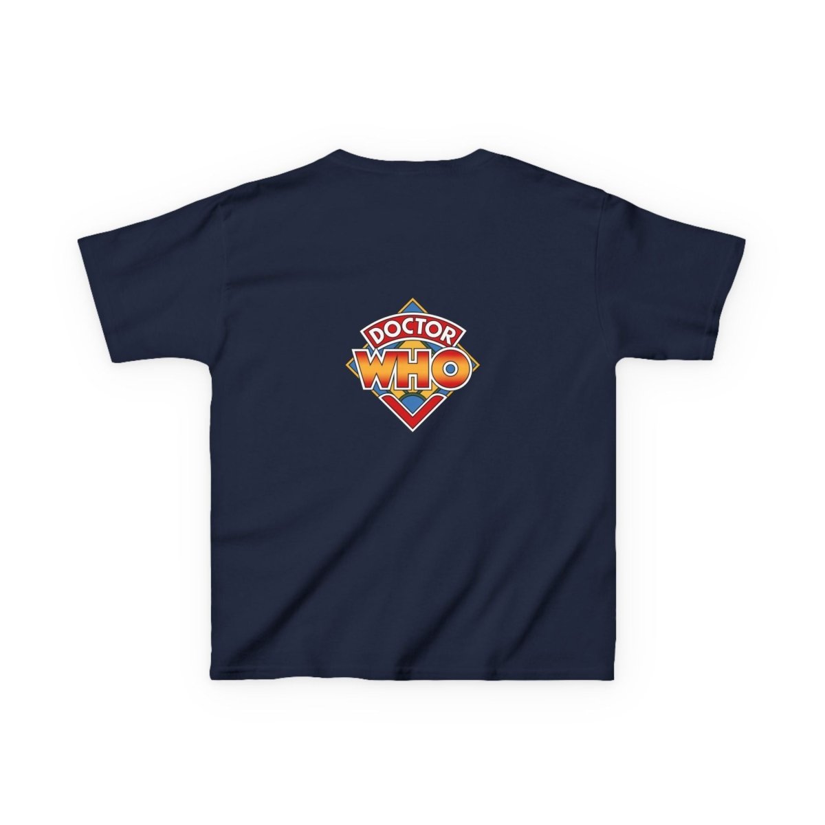 DOCTOR silhouette striped Generally Awesome T-shirt - Kids Heavy Cotton T-shirt - soapbox169 - A Little Gift Shop