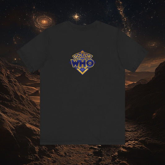 Doctor Who - Gold leaf effect Gallifreyan Script T-shirt - T-Shirt