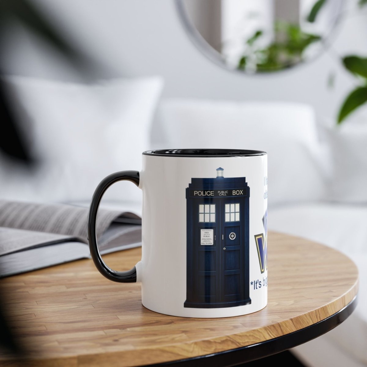 Doctor Who Obsession Mug featuring The TARDIS - Mug