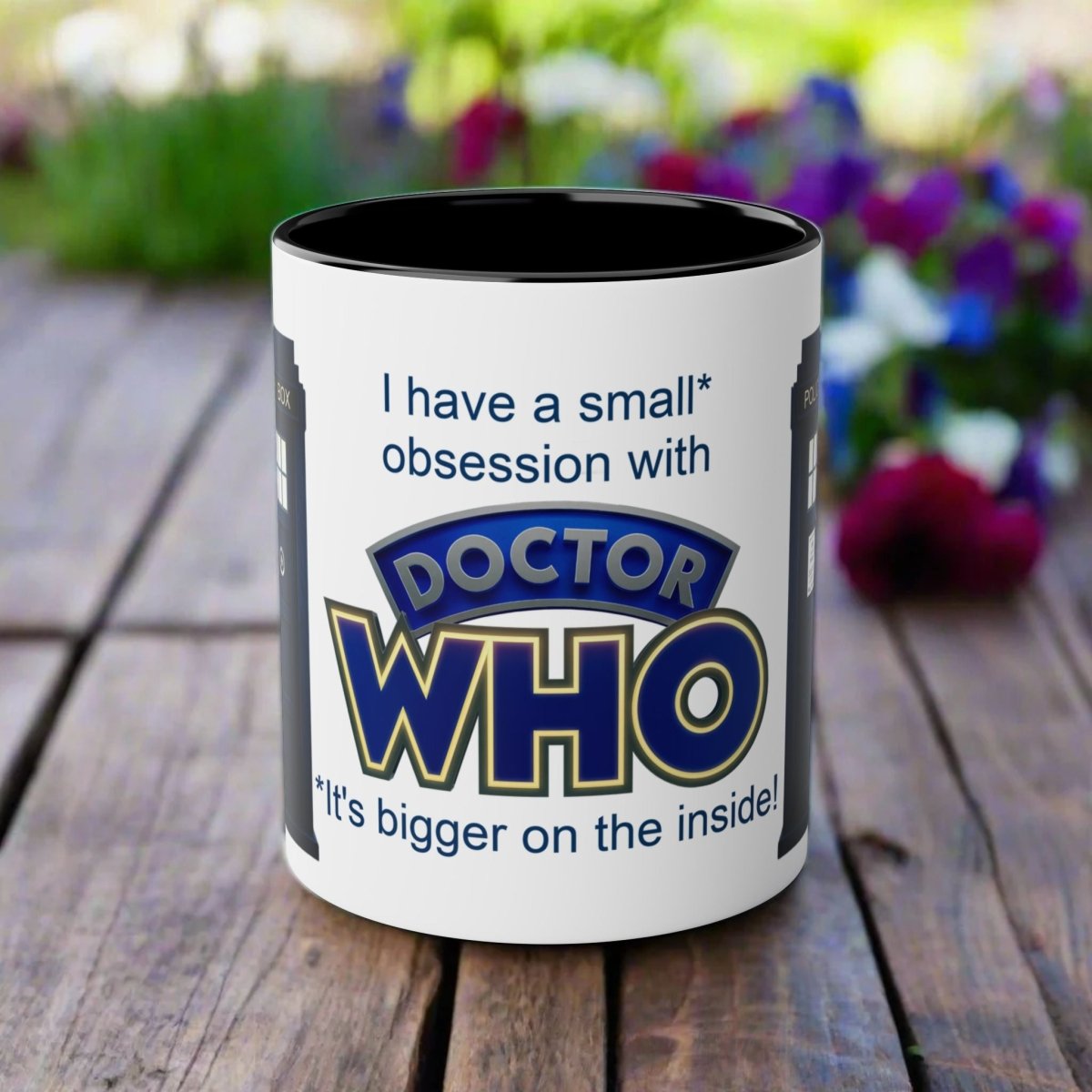 Doctor Who Obsession Mug featuring The TARDIS - Mug