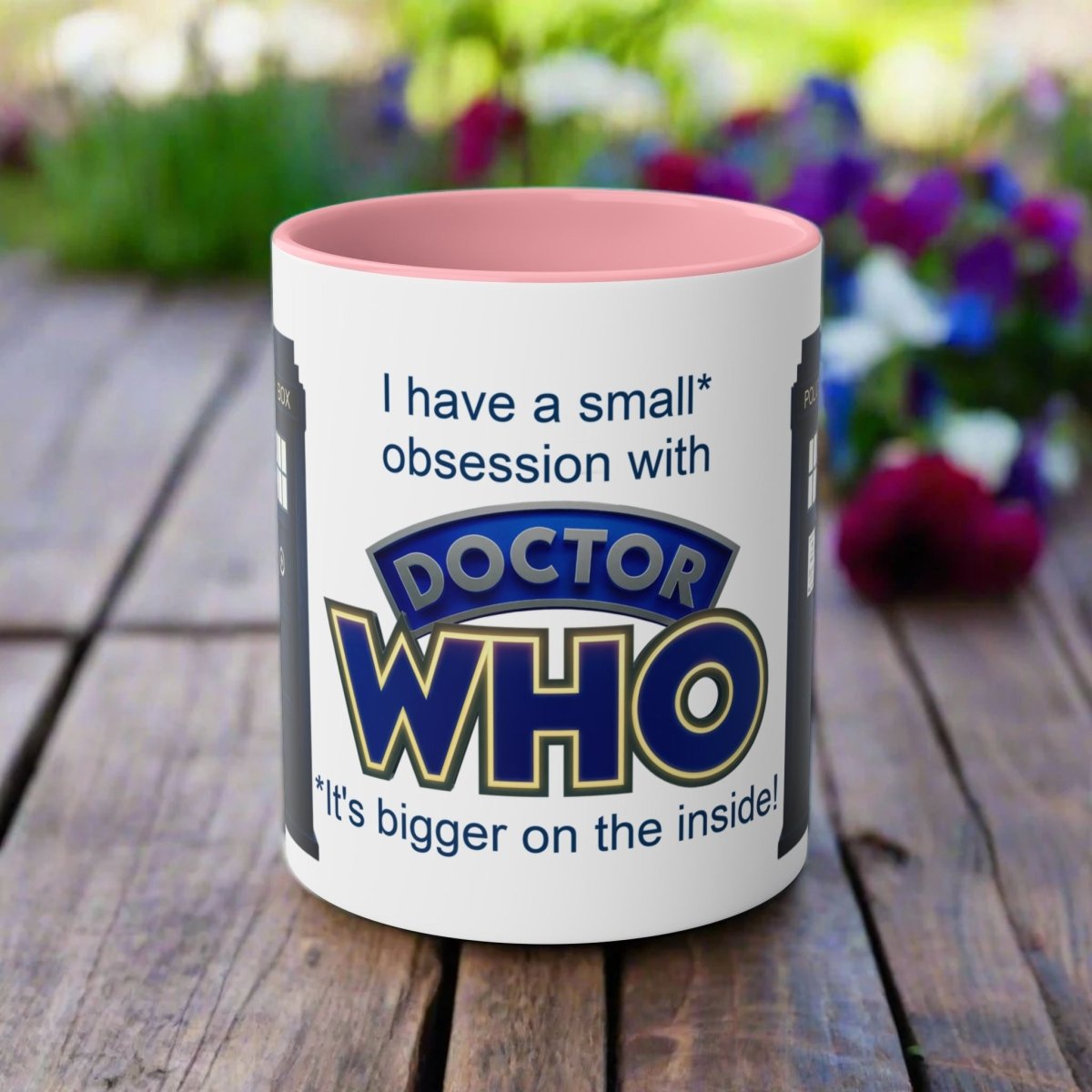 Doctor Who Obsession Mug featuring The TARDIS - Mug