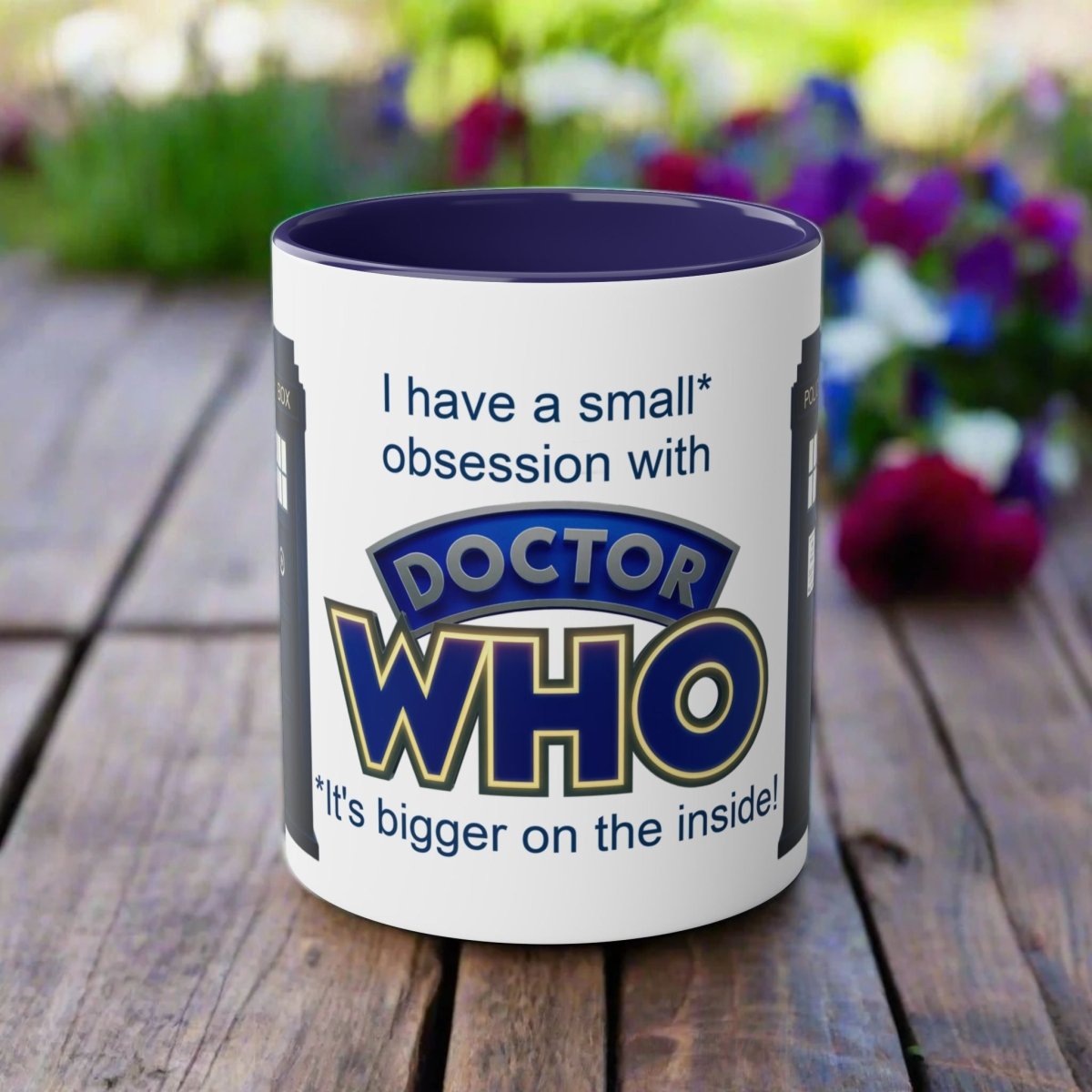 Doctor Who Obsession Mug featuring The TARDIS - Mug