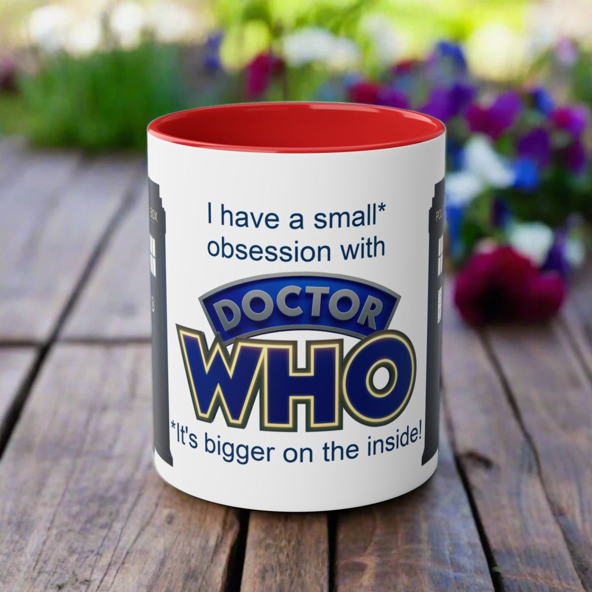 Doctor Who Obsession Mug featuring The TARDIS - Mug
