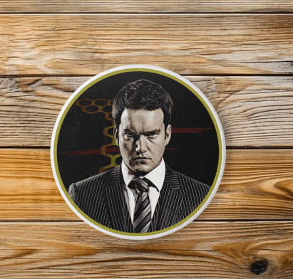 Ianto Jones (Gareth David - Lloyd) Ceramic Coaster - Home Decor