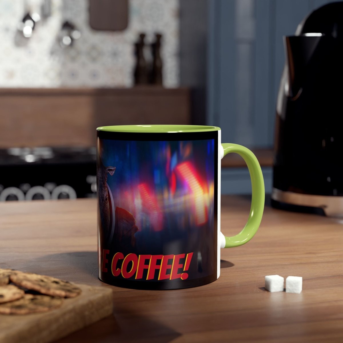 Judoon - NOT BEFORE COFFEE! mug - soapbox169 - A Little Gift Shop