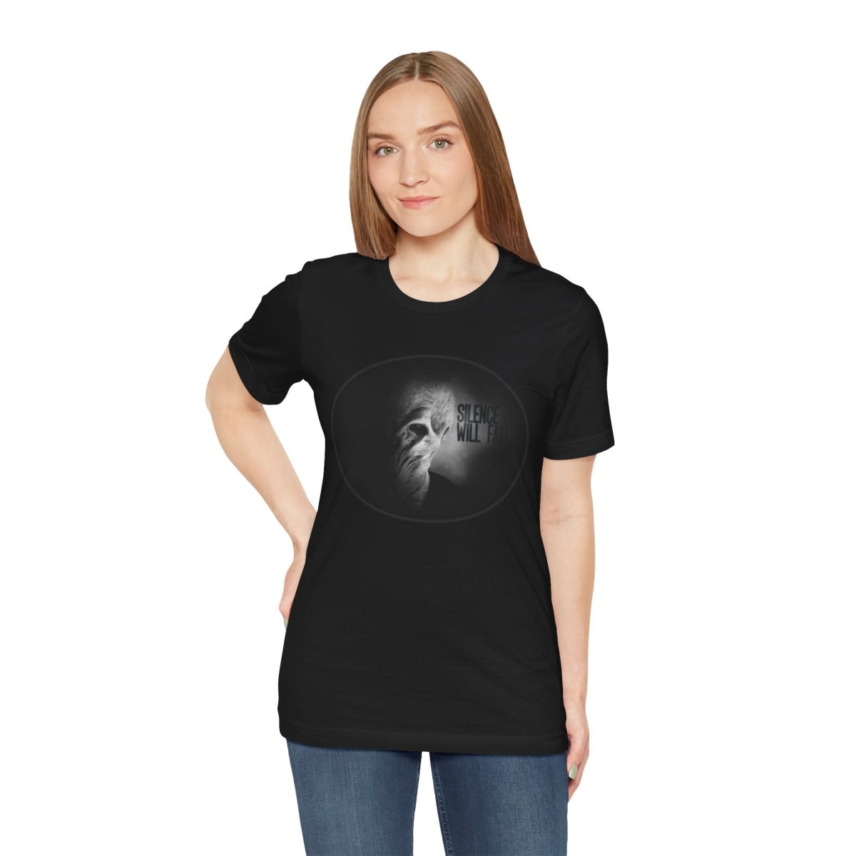 "SILENCE WILL FALL" T-shirt - soapbox169 - A Little Whovian Gift Shop