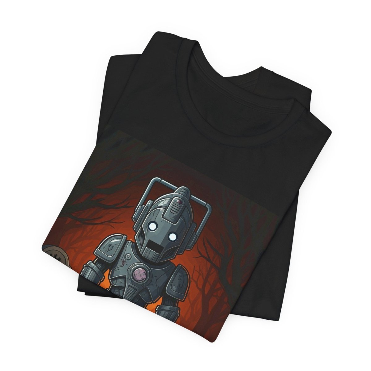 Slightly bigger Cute Cyber Kid Wholloween T-shirt with pumpkins* - soapbox169 - A Little Gift Shop