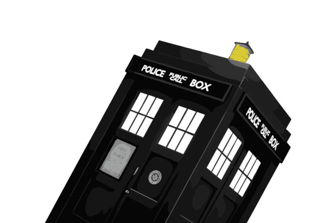 TARDIS Graphic Novel Style Mug - Mug