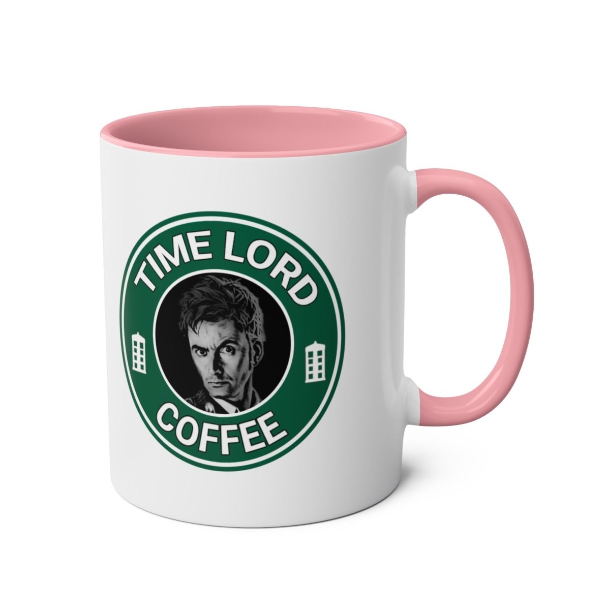 The 10th Doctor (David Tennant) - TIME LORD Coffee Mug Collection - Free bonus! Also features 14th Doctor - soapbox169 - A Little Gift Shop